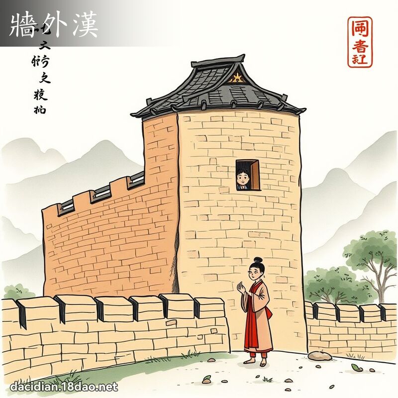 墙外汉 配图