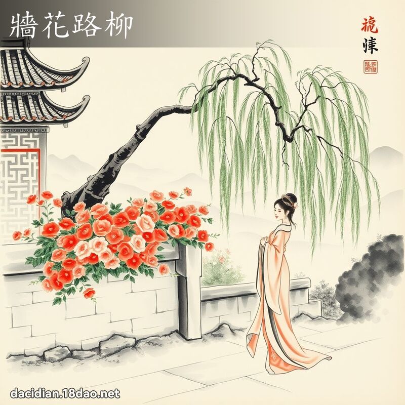 墙花路柳 配图