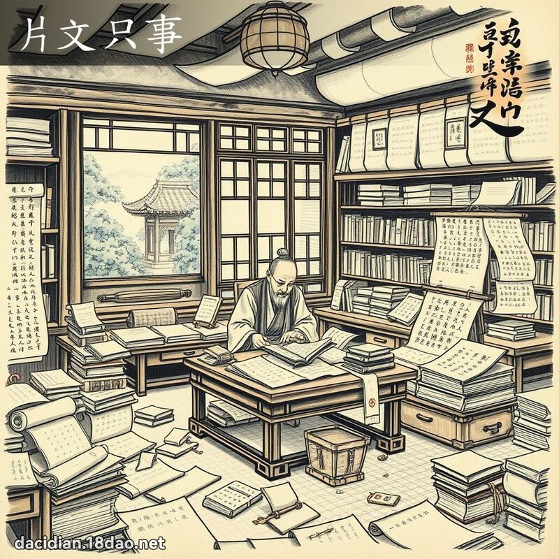 片文只事 配图