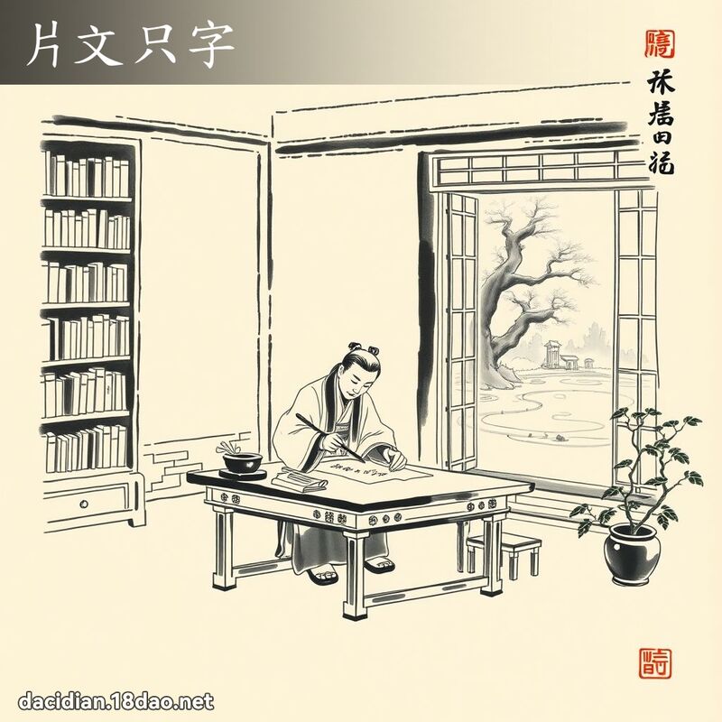 片文只字 配图