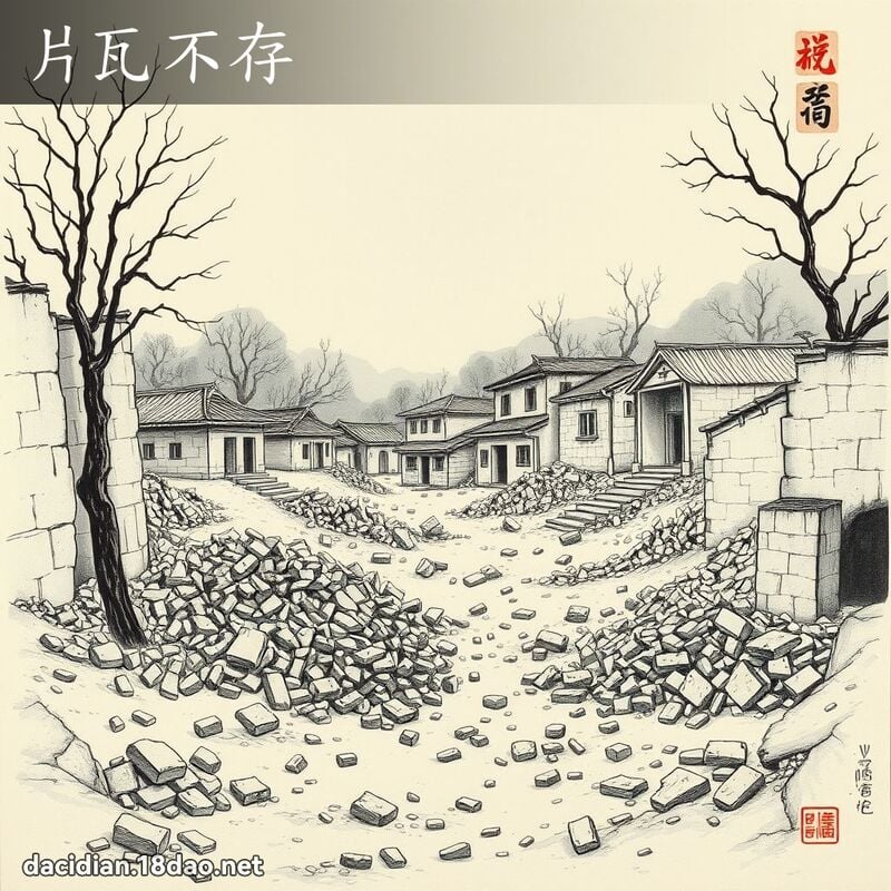 片瓦不存 配图