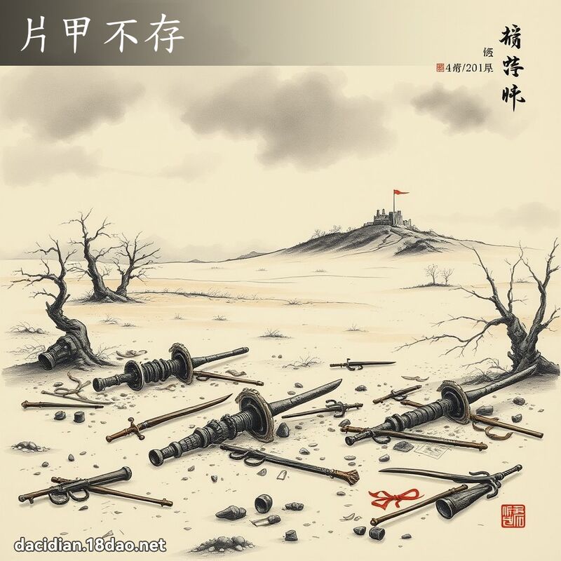 片甲不存 配图