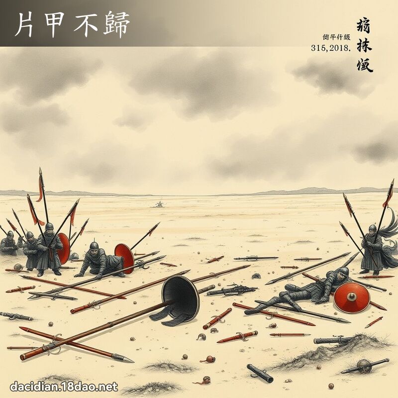 片甲不归 配图