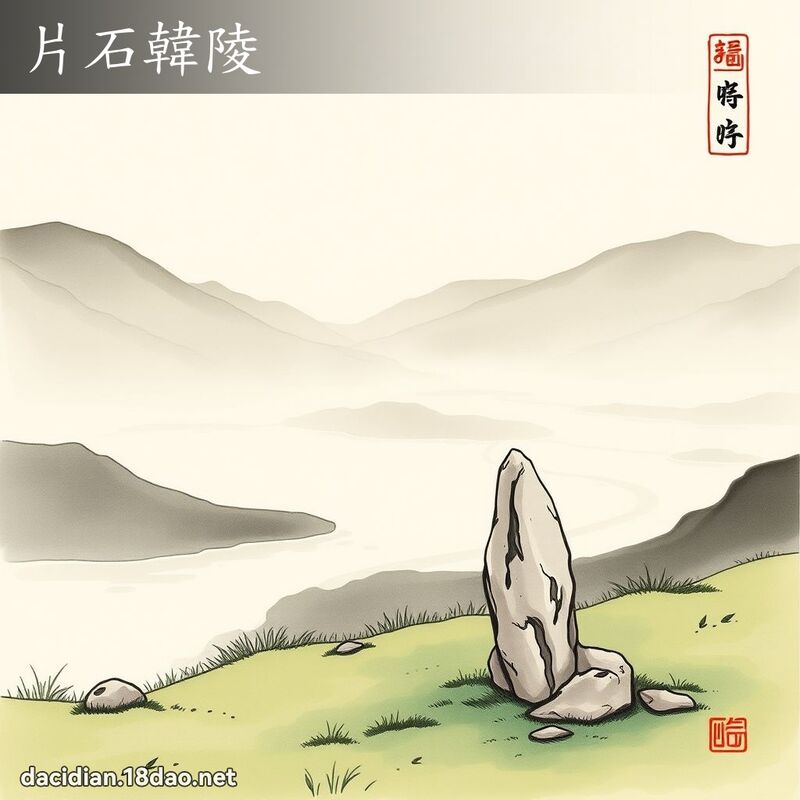 片石韩陵 配图