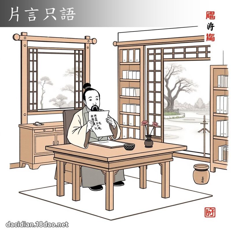 片言只语 配图