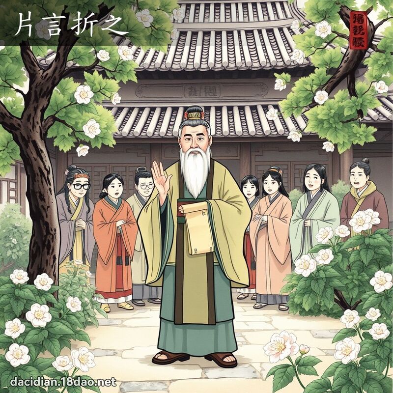 片言折之 配图