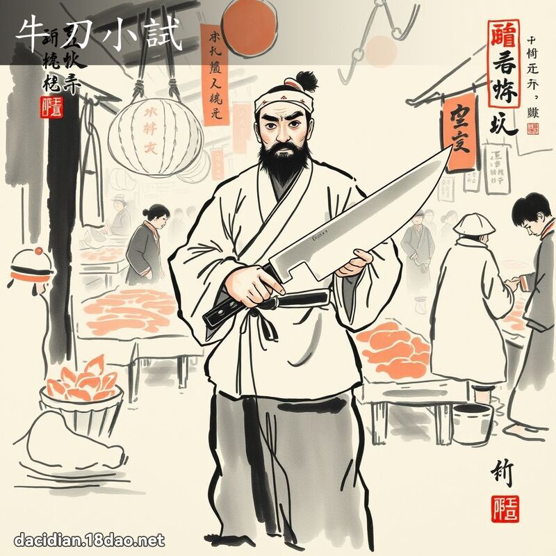 牛刀小试 配图