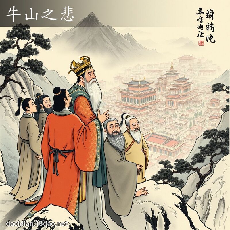 牛山之悲 配图