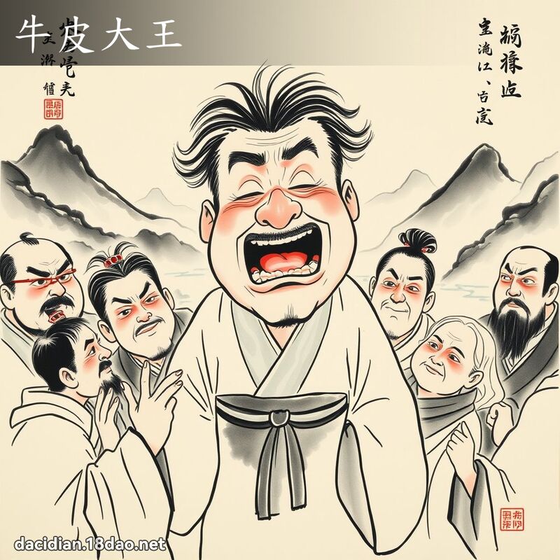 牛皮大王 配图