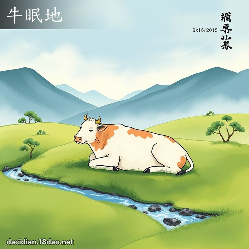 牛眠地 配图