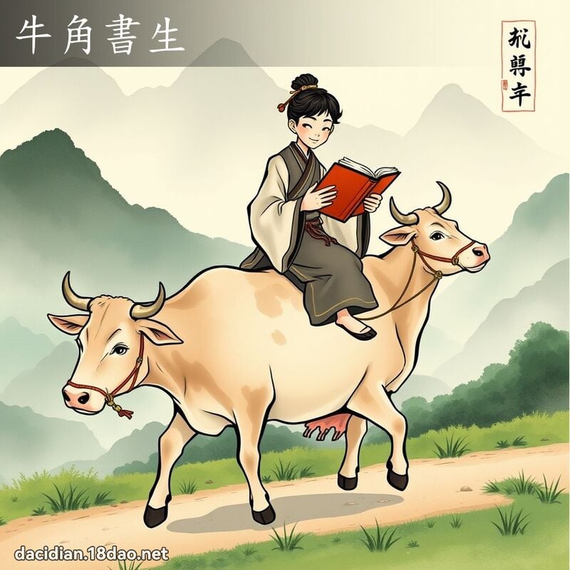 牛角书生 配图