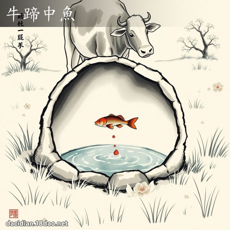 牛蹄中鱼 配图