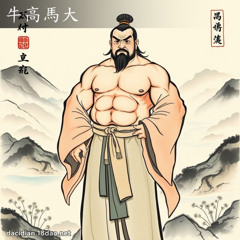 牛高马大 配图