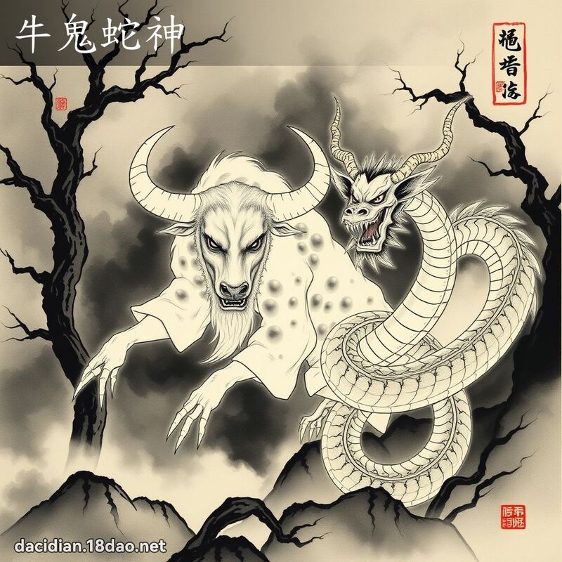 牛鬼蛇神 配图