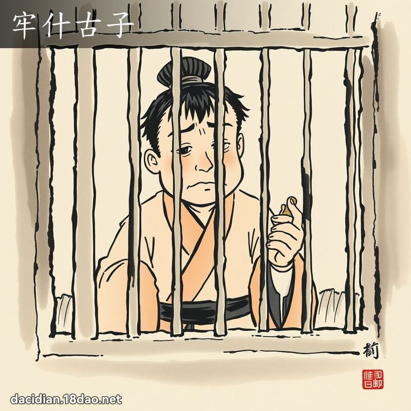 牢什古子 配图