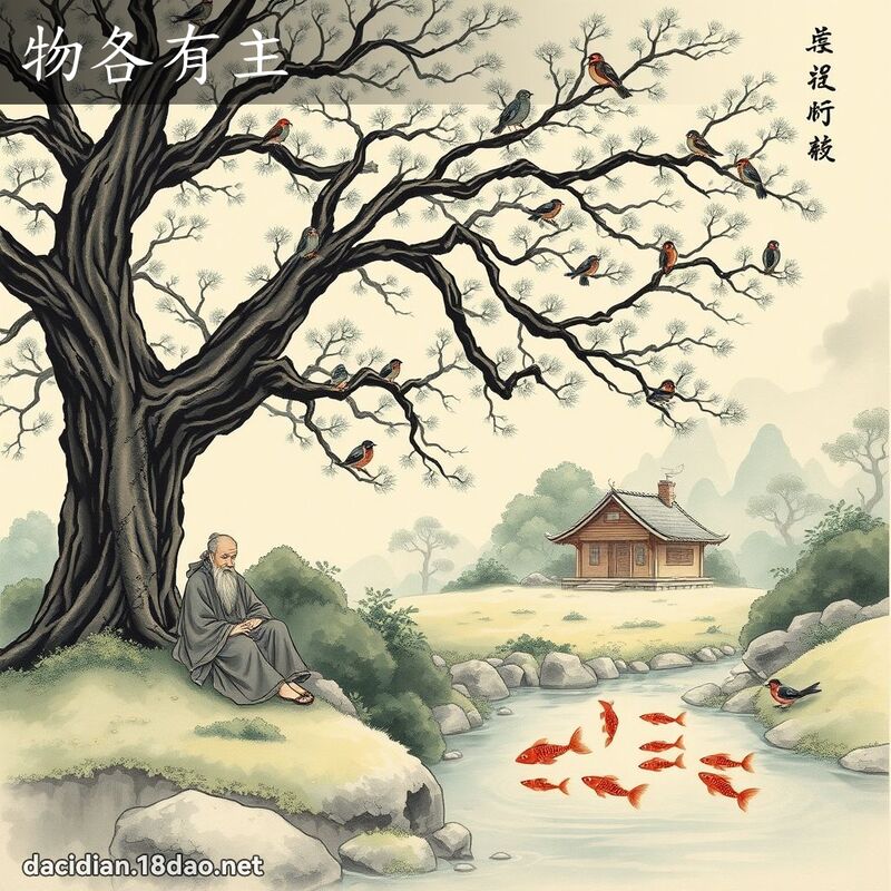物各有主 配图
