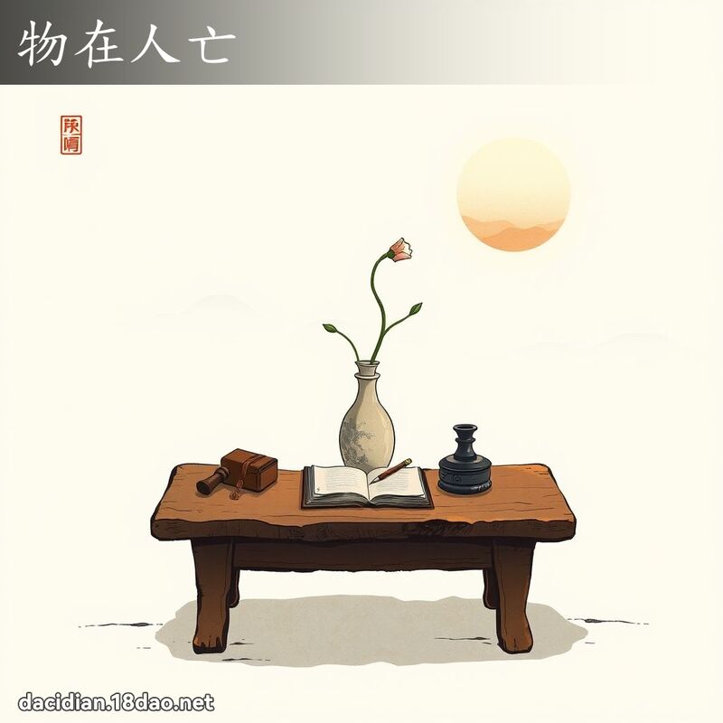 物在人亡 配图