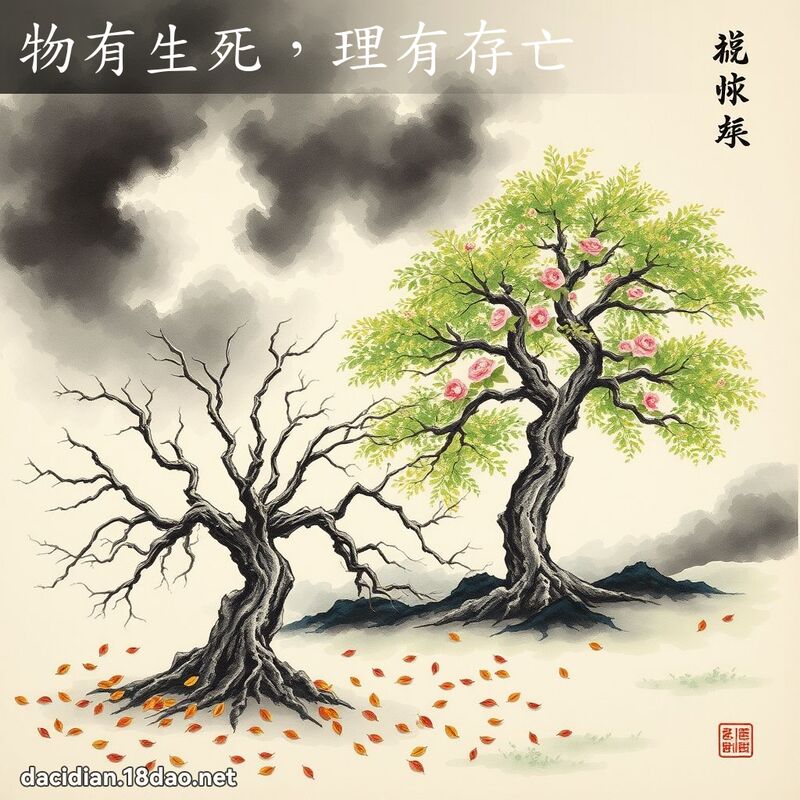 物有生死,理有存亡 配图