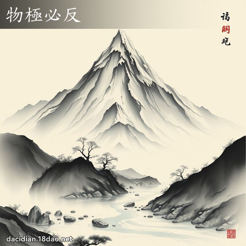物极必反 配图