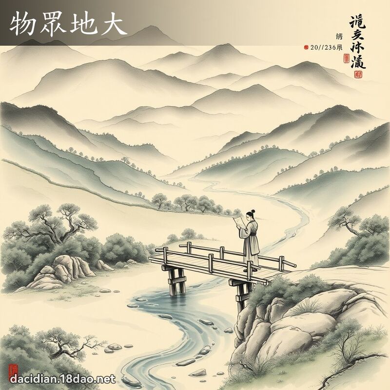 物眾地大 配图