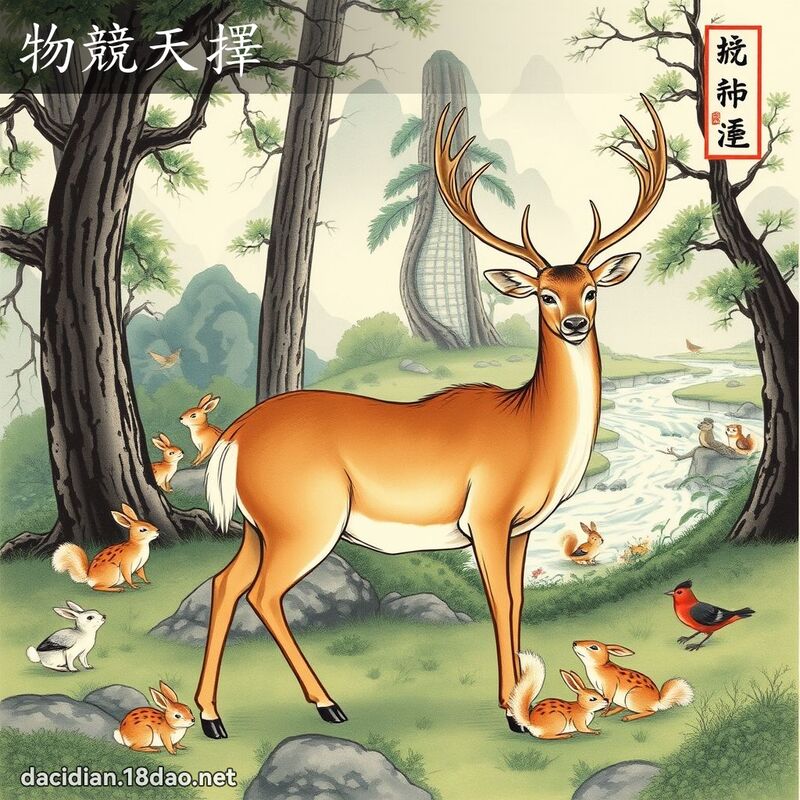 物竞天择 配图