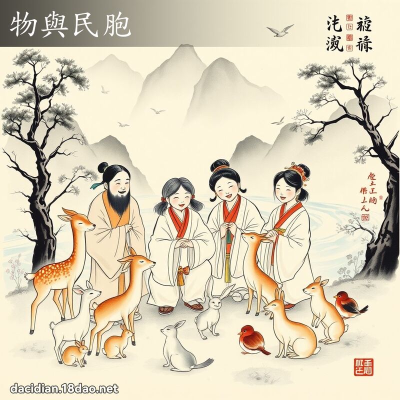 物与民胞 配图
