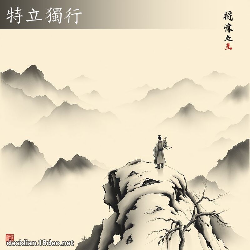 特立独行 配图