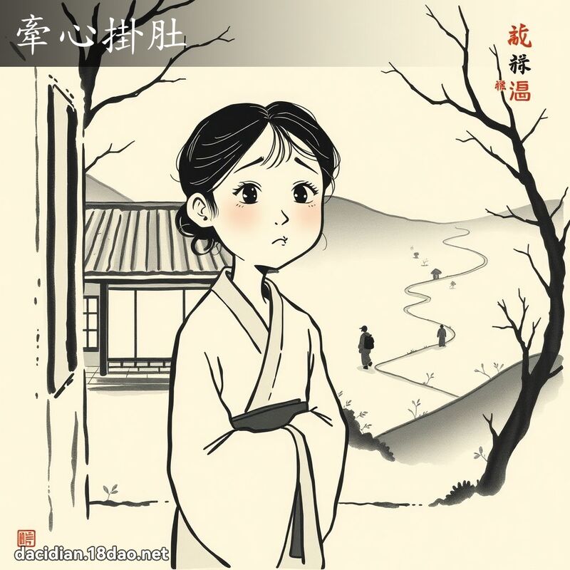 牵心掛肚 配图