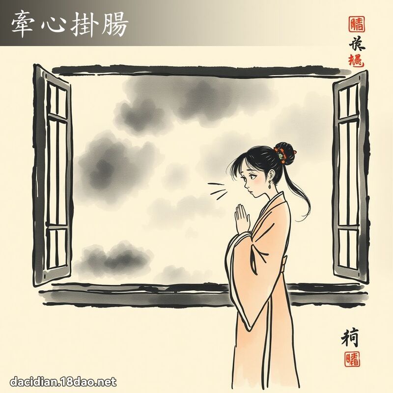 牵心掛肠 配图