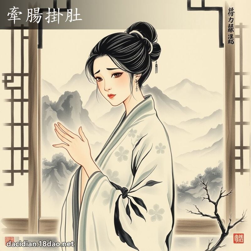 牵肠掛肚 配图