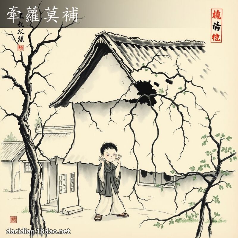 牵萝莫补 配图