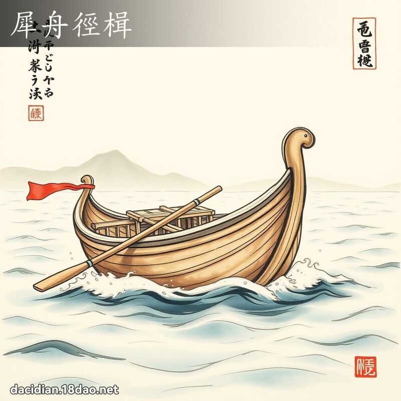 犀舟径楫 配图