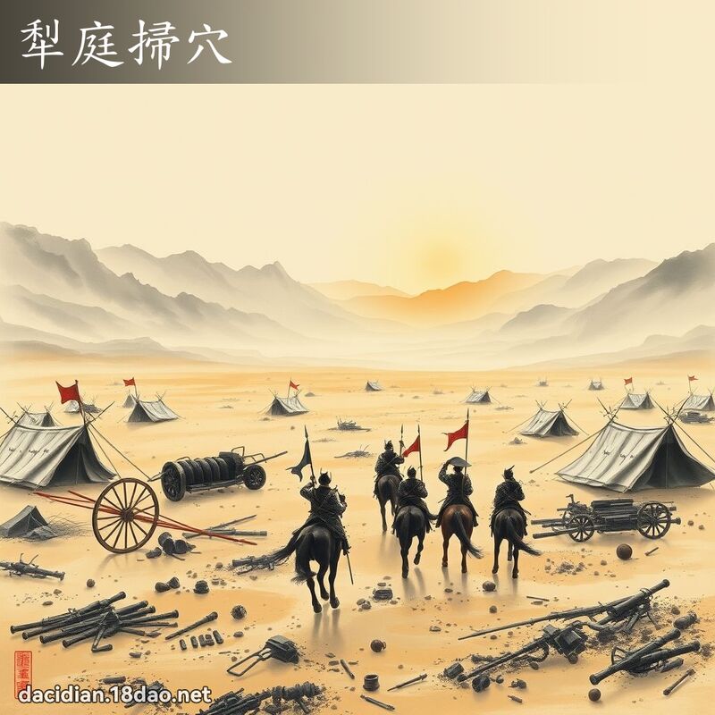犁庭扫穴 配图