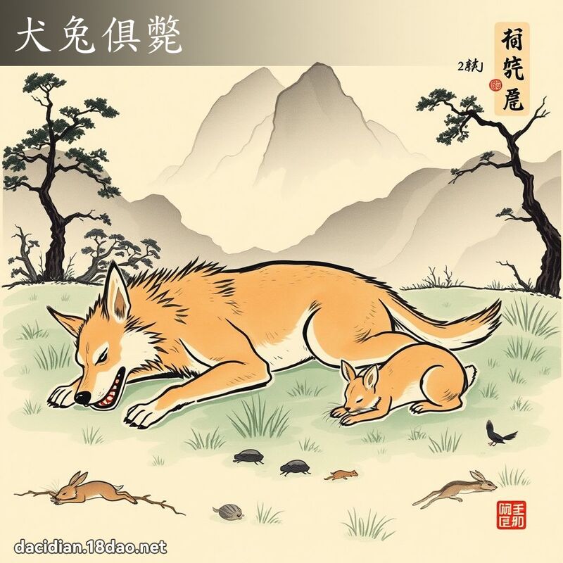 犬兔俱毙 配图
