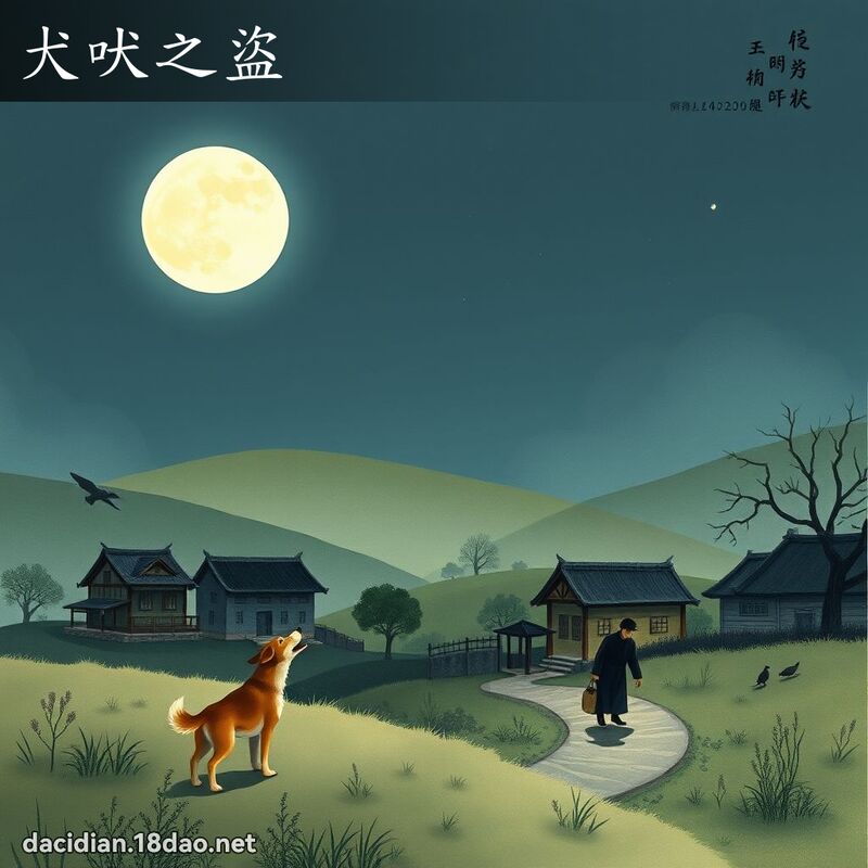犬吠之盗 配图
