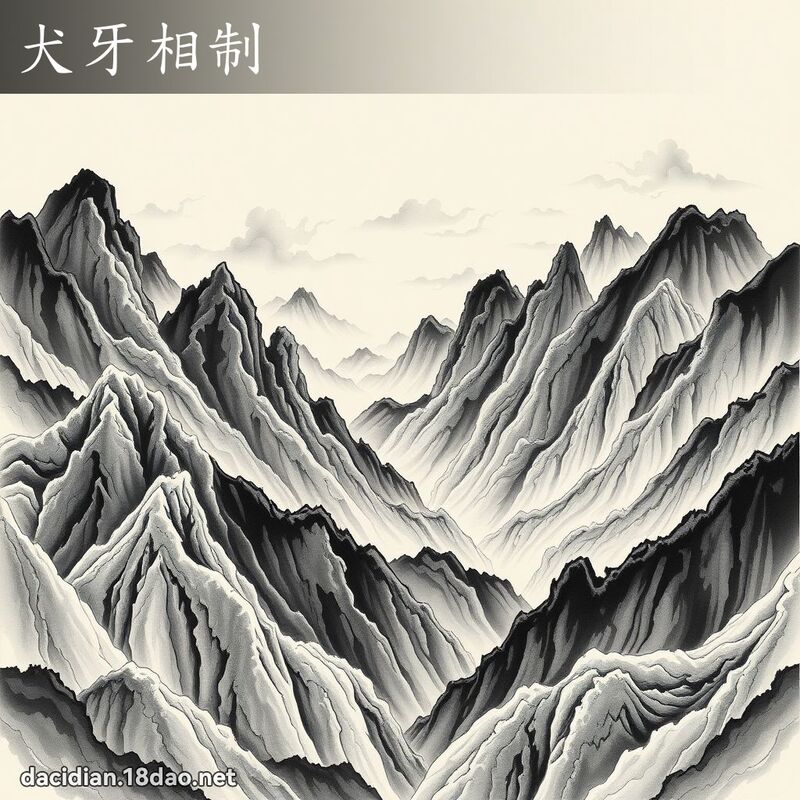 犬牙相制 配图