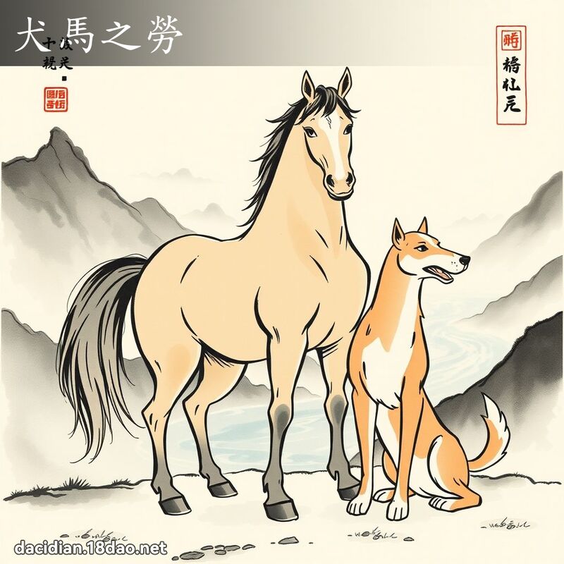 犬马之劳 配图