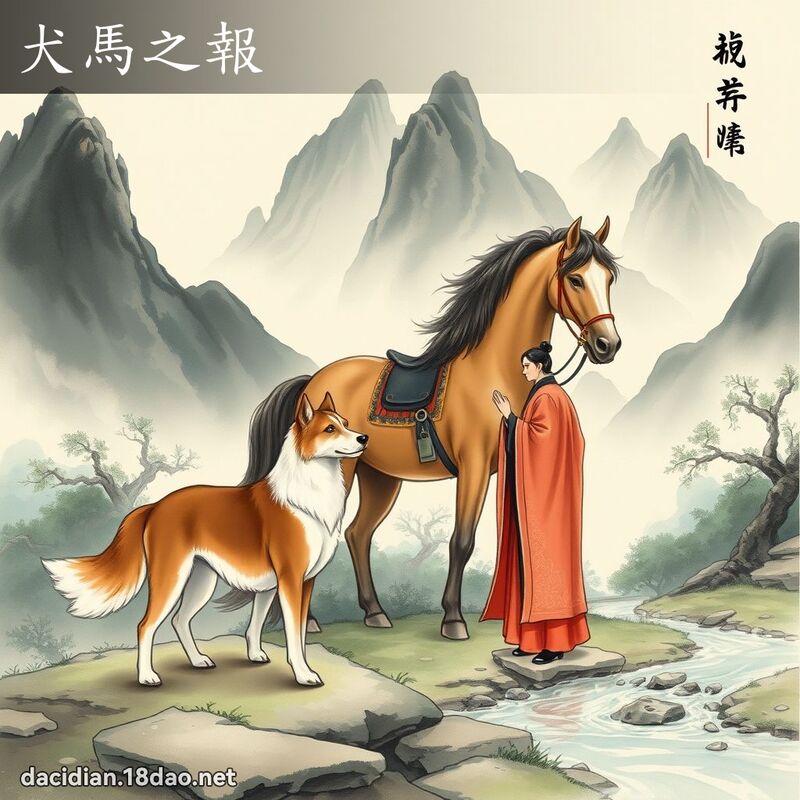 犬马之报 配图