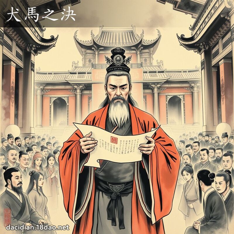 犬马之决 配图