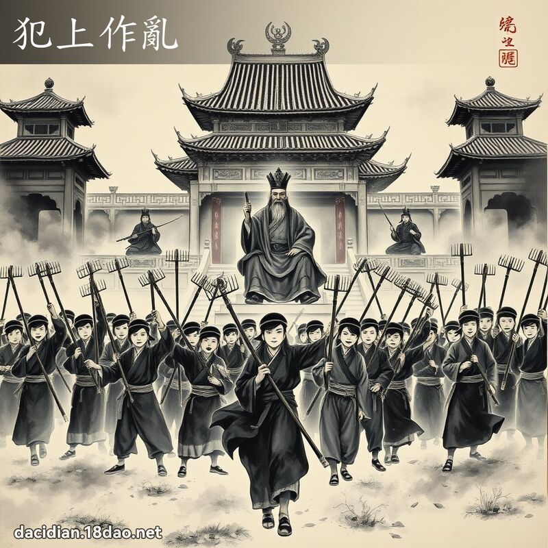 犯上作乱 配图