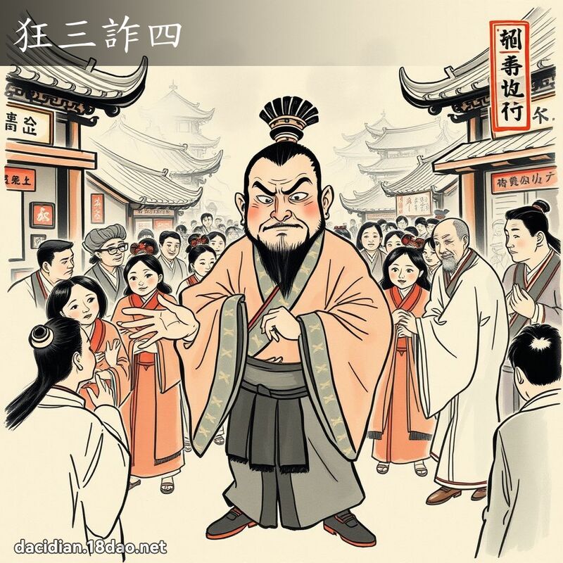 狂三诈四 配图