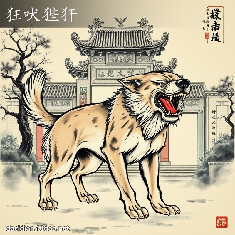 狂吠狴犴 配图