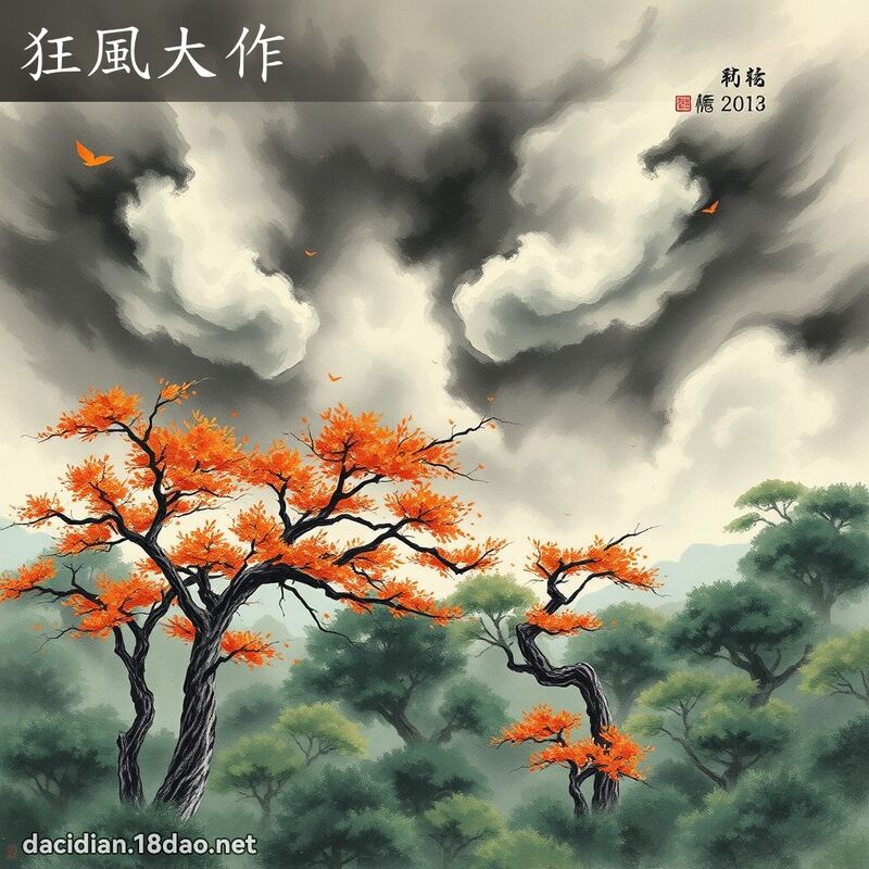 狂风大作 配图