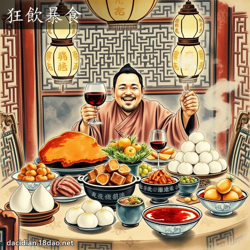 狂饮暴食 配图