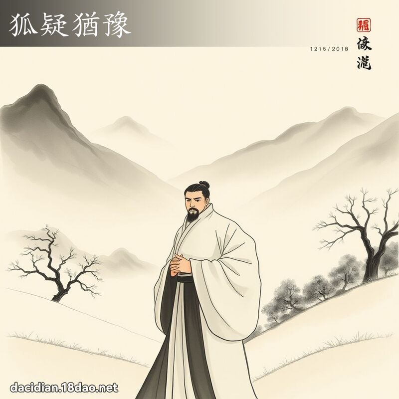 狐疑犹豫 配图