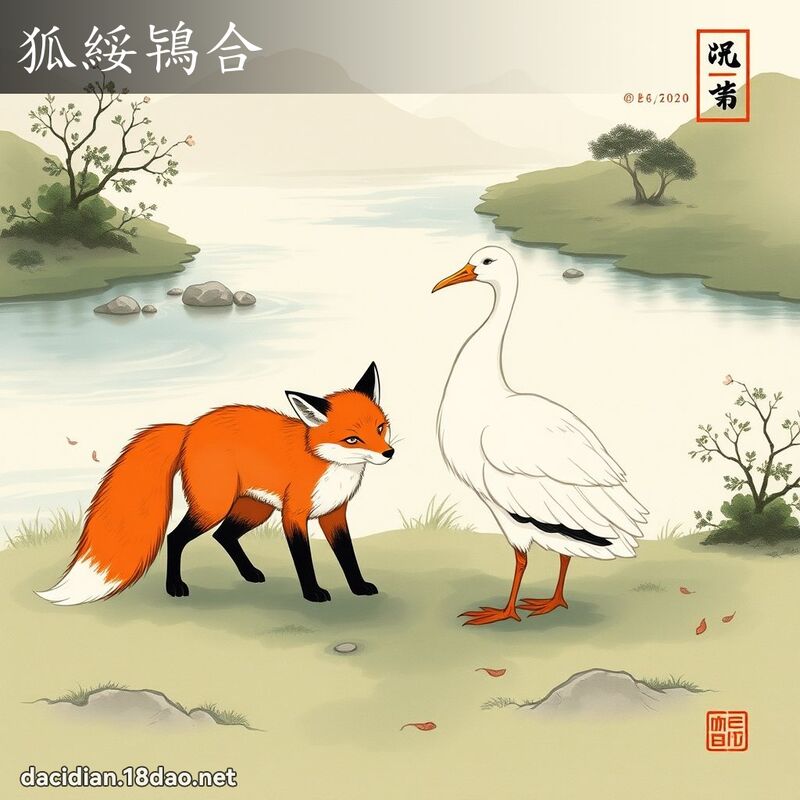 狐绥鴇合 配图