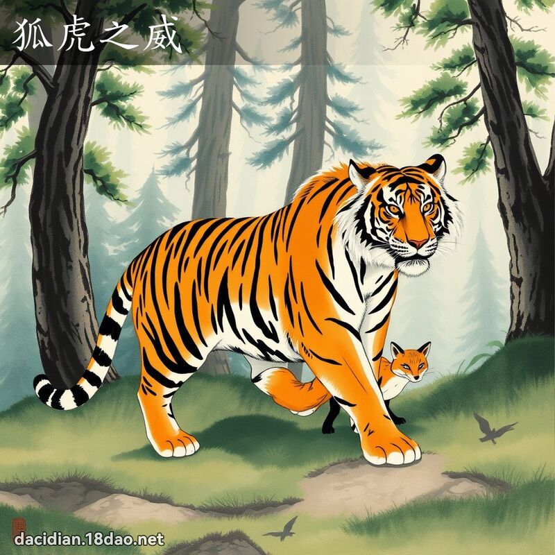 狐虎之威 配图
