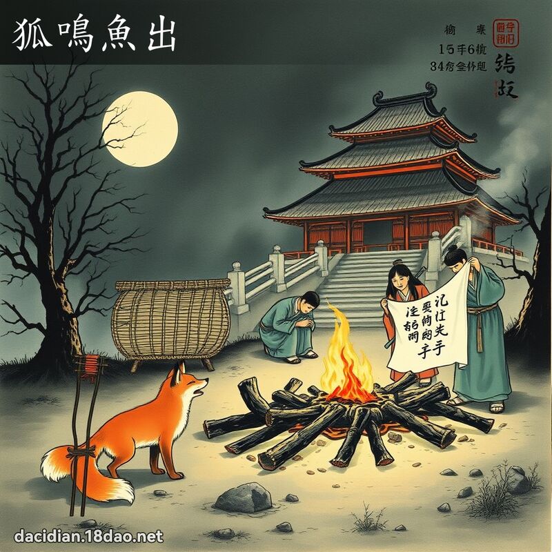 狐鸣鱼出 配图