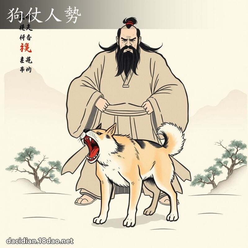 狗仗人势 配图