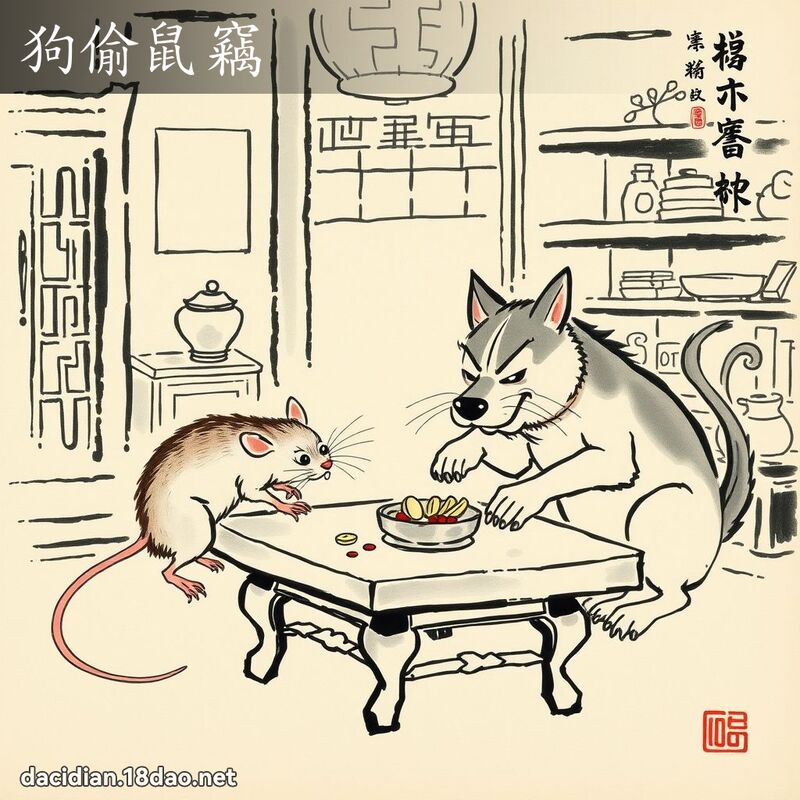 狗偷鼠窃 配图